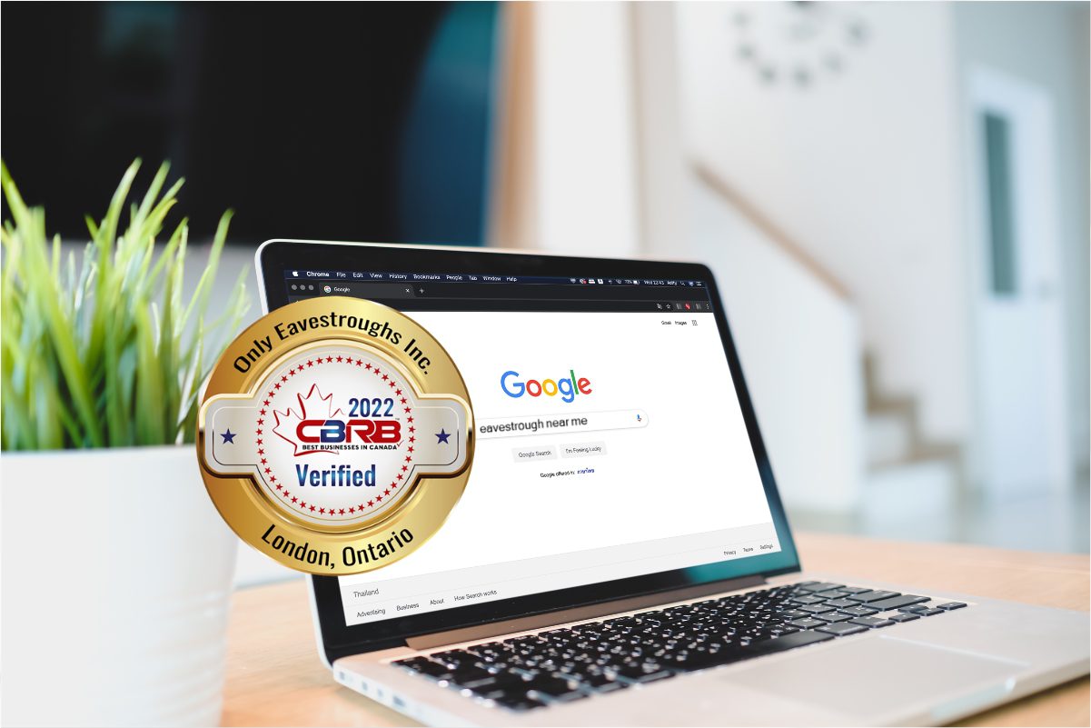 Get help searching for “eavestrough near me” with CBRB